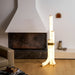Piped Alabaster Floor Lamp - Simprolos