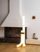 Piped Alabaster Floor Lamp - Simprolos