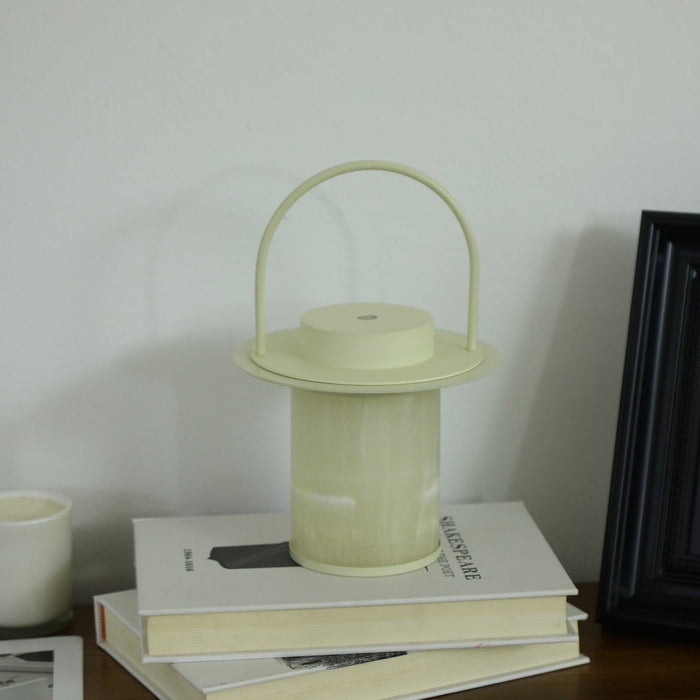 Pod Portable Rechargeable Alabaster Table Lamp - Simprolos