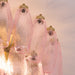 Poliedri Glass Pink Ceiling Light - Simprolos
