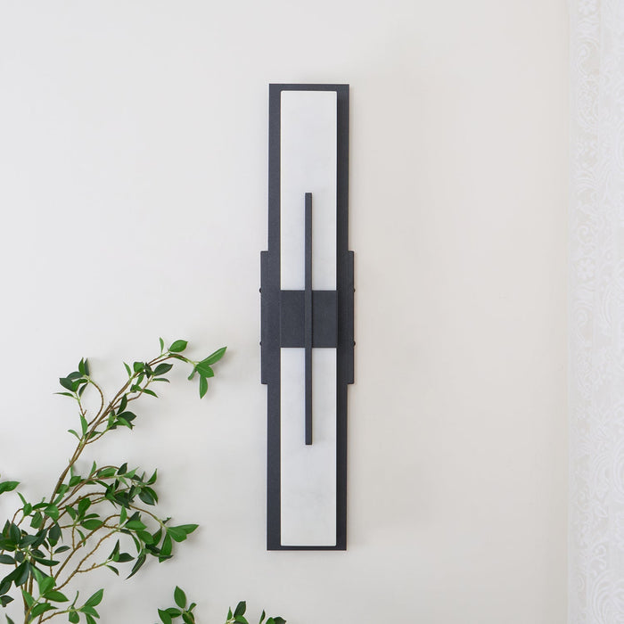 Possini Outdoor Alabaster Wall Light - Simprolos