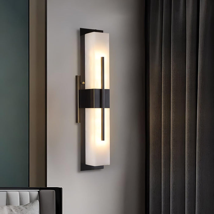 Possini Outdoor Alabaster Wall Light - Simprolos