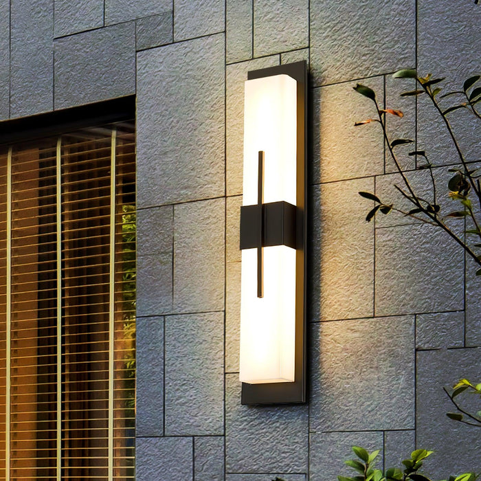 Possini Outdoor Alabaster Wall Light - Simprolos
