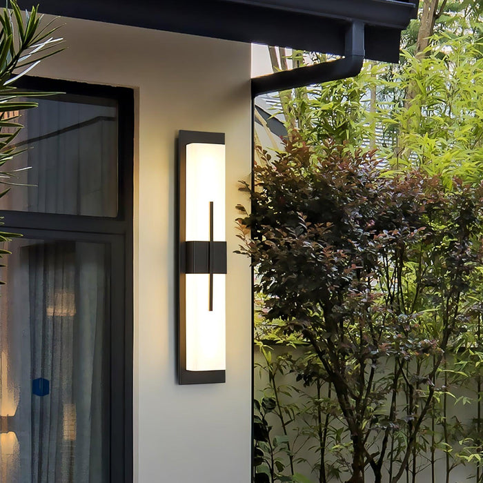 Possini Outdoor Alabaster Wall Light - Simprolos