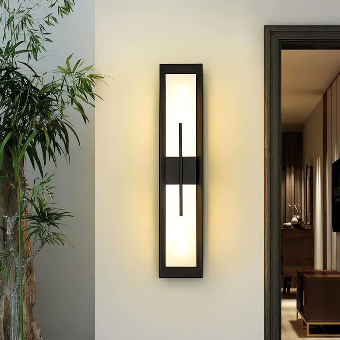 Possini Outdoor Alabaster Wall Light - Simprolos