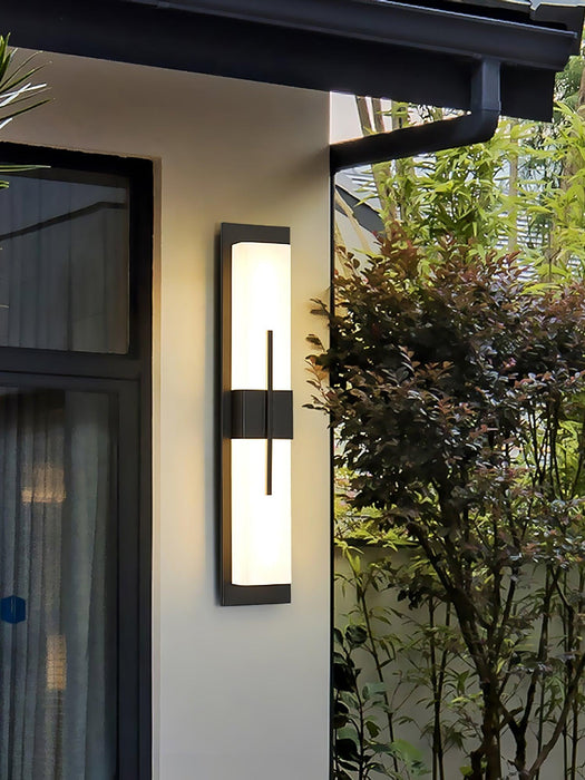 Possini Outdoor Alabaster Wall Light - Simprolos