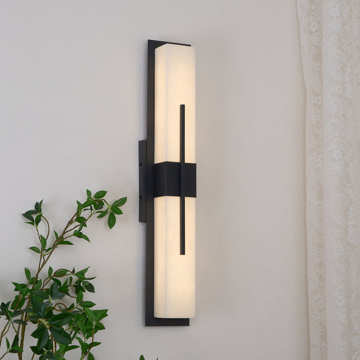 Possini Outdoor Alabaster Wall Light - Simprolos