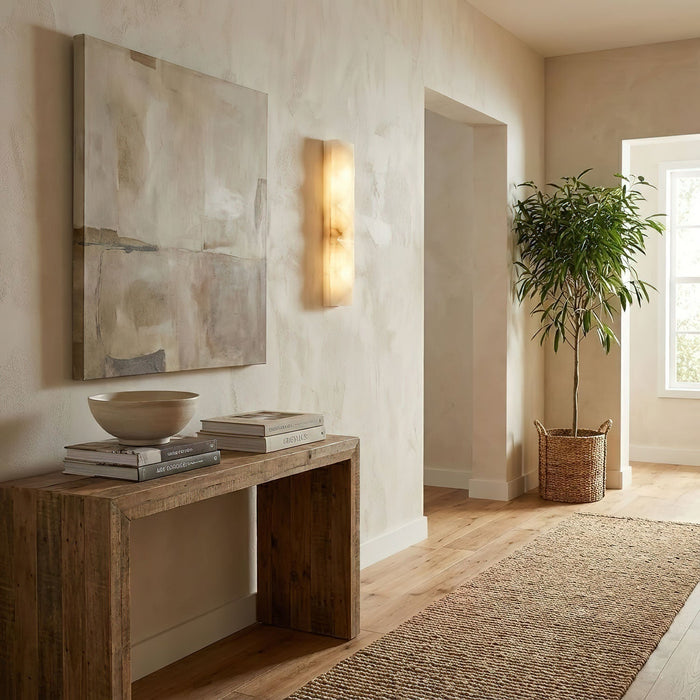 Prism Alabaster Wall Sconce - Simprolos