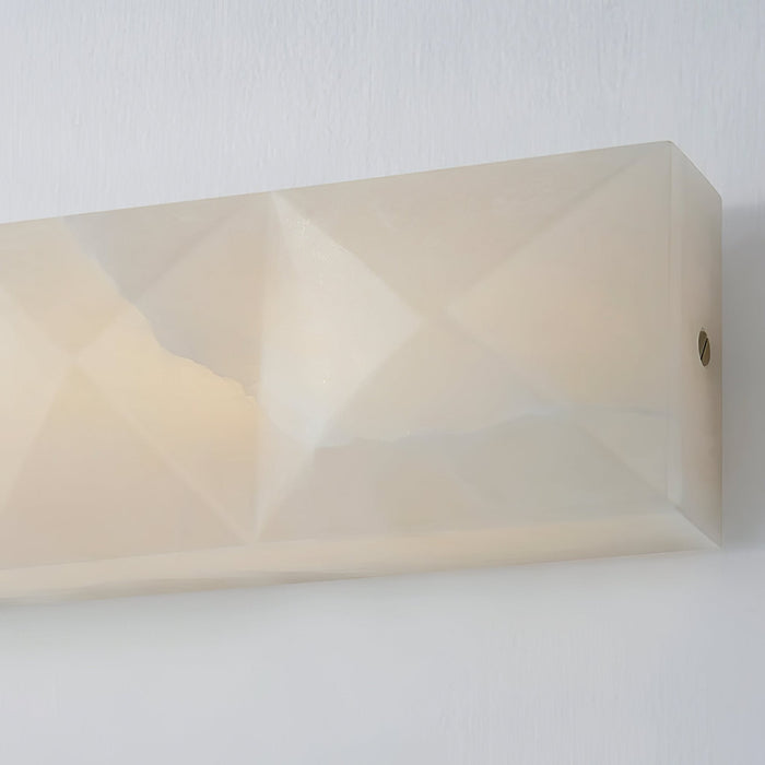 Prism Alabaster Wall Sconce - Simprolos