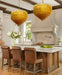 Prism Amber Glass Chandelier - Simprolos