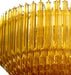 Prism Amber Glass Chandelier - Simprolos