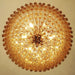 Prism Amber Glass Chandelier - Simprolos