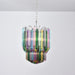 Prismatic Glass Colorful Chandelier - Simprolos