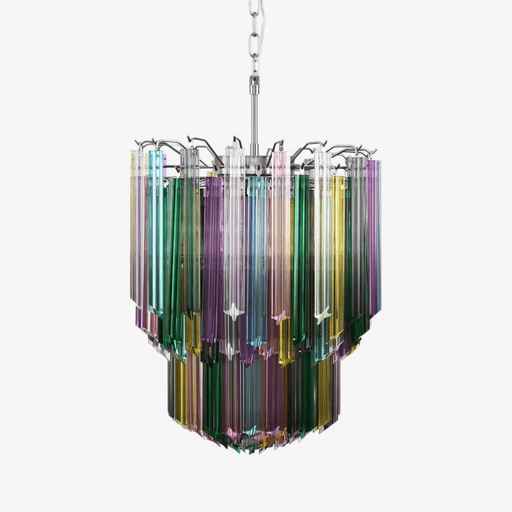 Prismatic Glass Colorful Chandelier - Simprolos