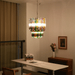Prismatic Glass Colorful Chandelier - Simprolos