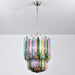 Prismatic Glass Colorful Chandelier - Simprolos