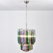 Prismatic Glass Colorful Chandelier - Simprolos