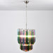 Prismatic Glass Colorful Chandelier - Simprolos
