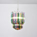 Prismatic Glass Colorful Chandelier - Simprolos