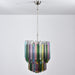 Prismatic Glass Colorful Chandelier - Simprolos
