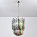 Prismatic Glass Colorful Chandelier - Simprolos