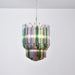 Prismatic Glass Colorful Chandelier - Simprolos