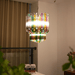 Prismatic Glass Colorful Chandelier - Simprolos