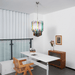 Prismatic Glass Colorful Chandelier - Simprolos