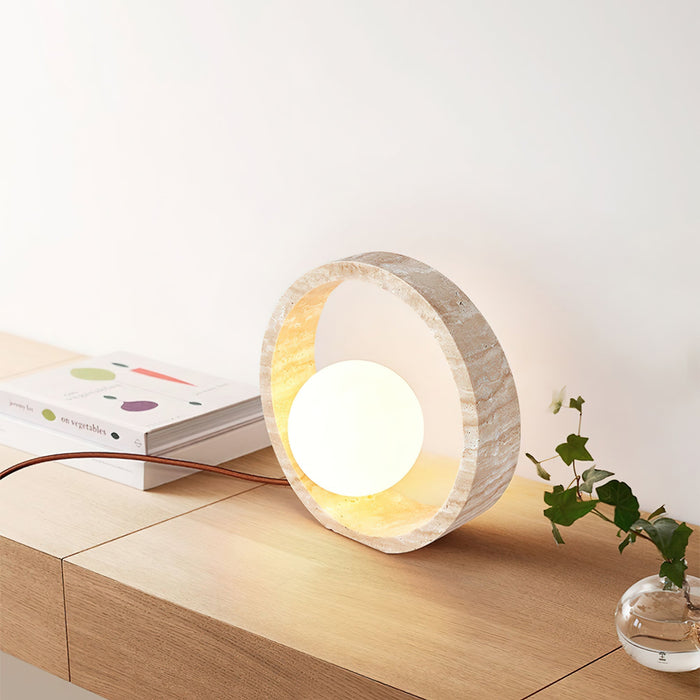 Q Circle Table Lamp - Simprolos