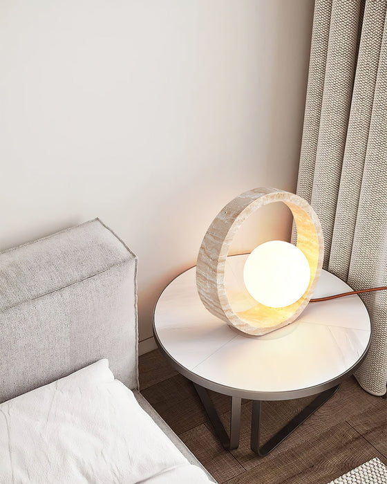Q Circle Table Lamp - Simprolos
