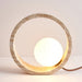 Q Circle Table Lamp - Simprolos
