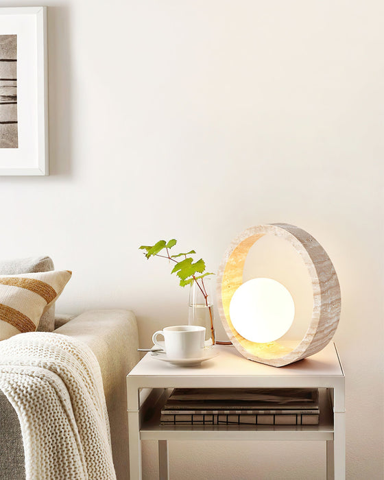Q Circle Table Lamp - Simprolos