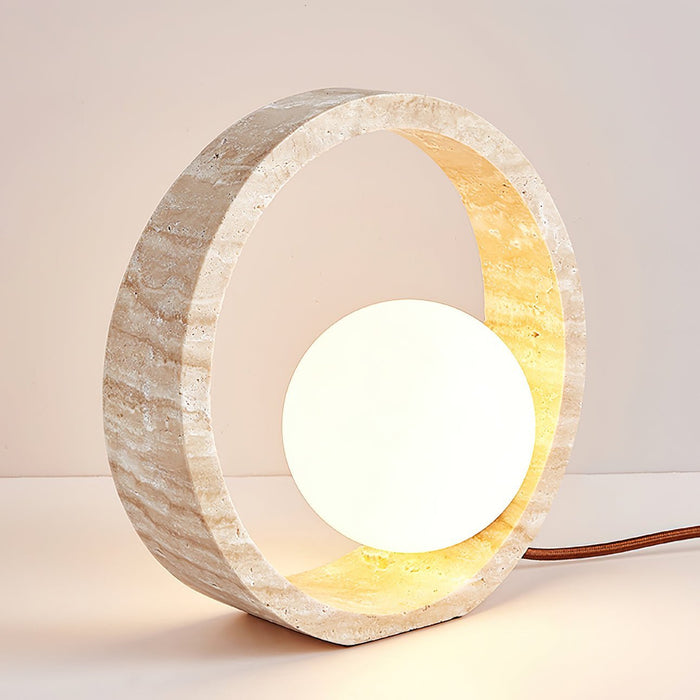 Q Circle Table Lamp - Simprolos