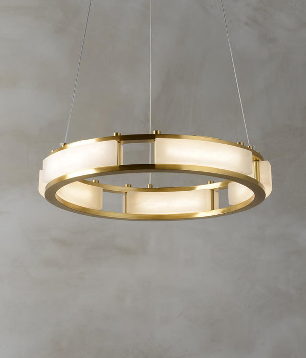 Qatar Alabaster Chandelier - Simprolos