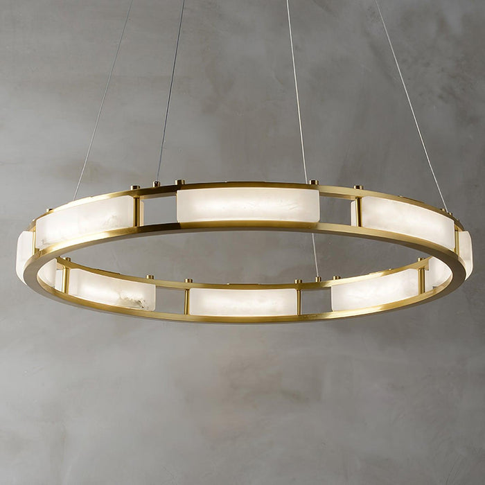 Qatar Alabaster Chandelier - Simprolos