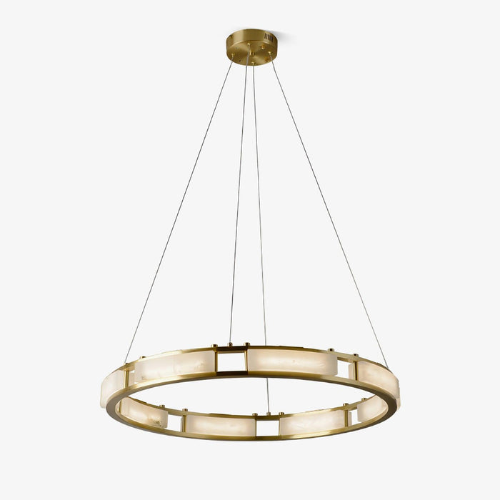 Qatar Alabaster Chandelier - Simprolos