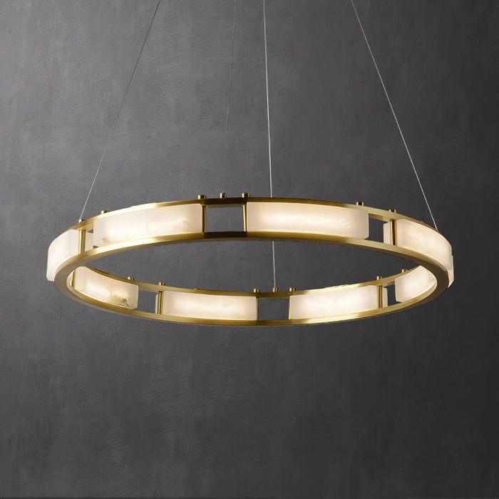 Qatar Alabaster Chandelier - Simprolos