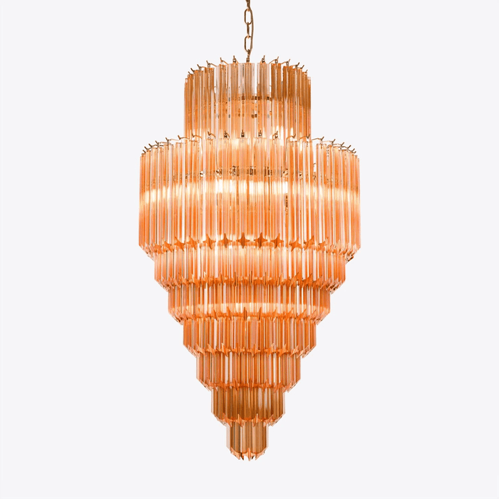 Raphael Glass Chandelier - Simprolos