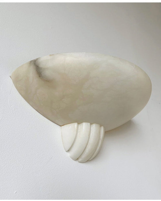 Rare Alabaster Wall Sconce - Simprolos