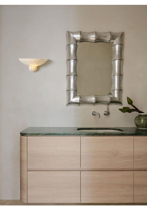 Rare Alabaster Wall Sconce - Simprolos