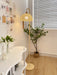 Rattan Arch Floor Lamp Simprolos