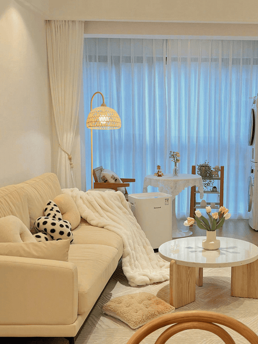 Rattan Arch Floor Lamp - Simprolos