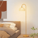 Rattan Arch Floor Lamp Simprolos