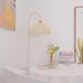 Rattan Arch Floor Lamp Simprolos