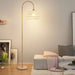 Rattan Arch Floor Lamp Simprolos