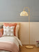 Rattan Arch Floor Lamp Simprolos