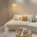 Rattan Arch Floor Lamp Simprolos