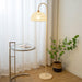 Rattan Arch Floor Lamp Simprolos
