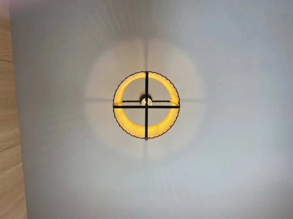 Rattan Cane Pendant Light - Simprolos