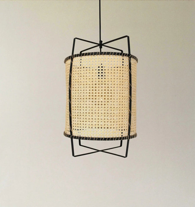 Rattan Cane Pendant Light - Simprolos